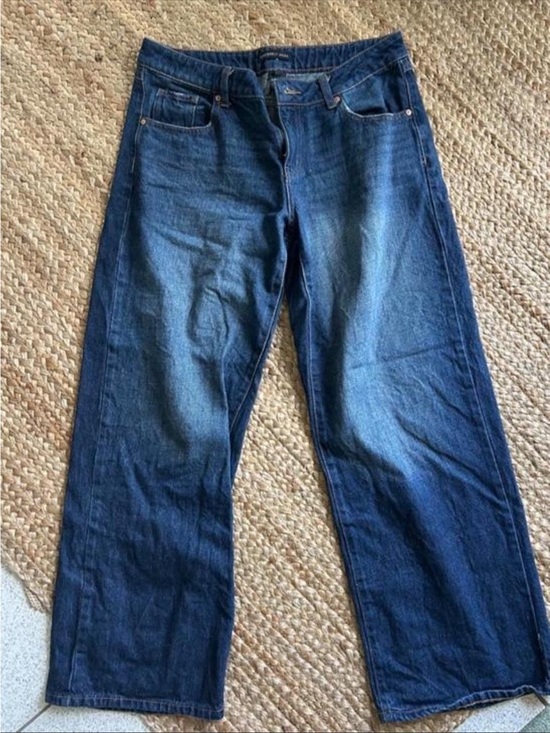 Sincerly Jules Denim - Sincerely Jules for Bandier Low Rise Dark Wash Jeans